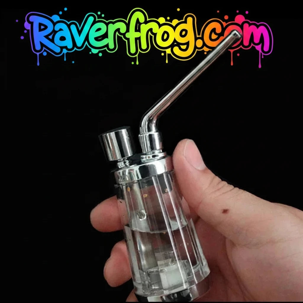 Portable Mini Hookah Shisha Water Pipe.  💨 Anything! Herbs, Powders and crystals 🐸