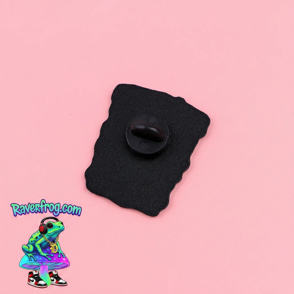 “I'M NOT ALWAYS A TRAIN WRECK” Enamel Festival Pin