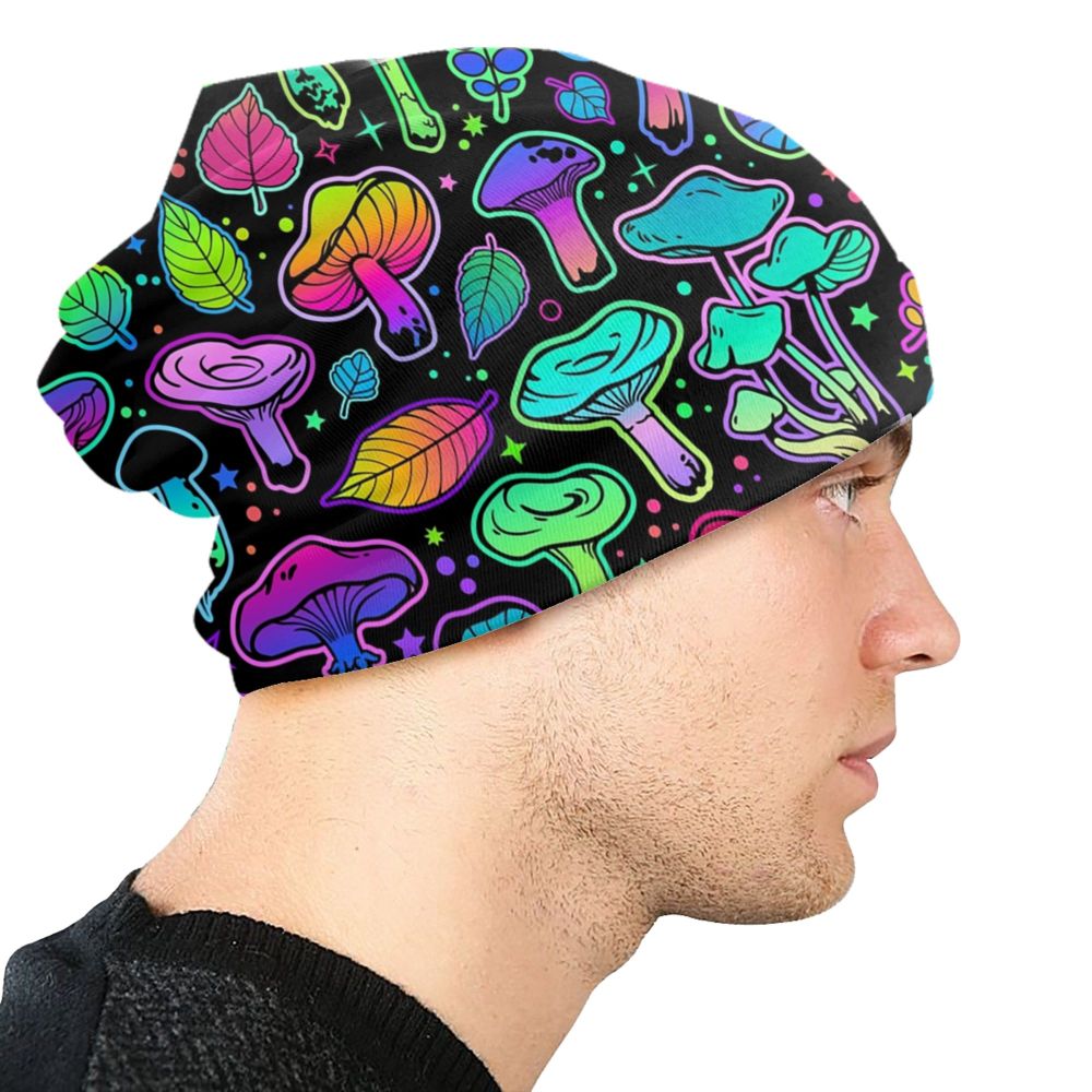 Psychedelic Magic Mushroom Beanies / Skully Caps.