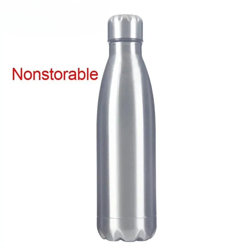 Premium Secret Hidden Safe Steel Water Bottle Stash. Hydrate and Stash. Real water bottle + Stash. Fool Proof.