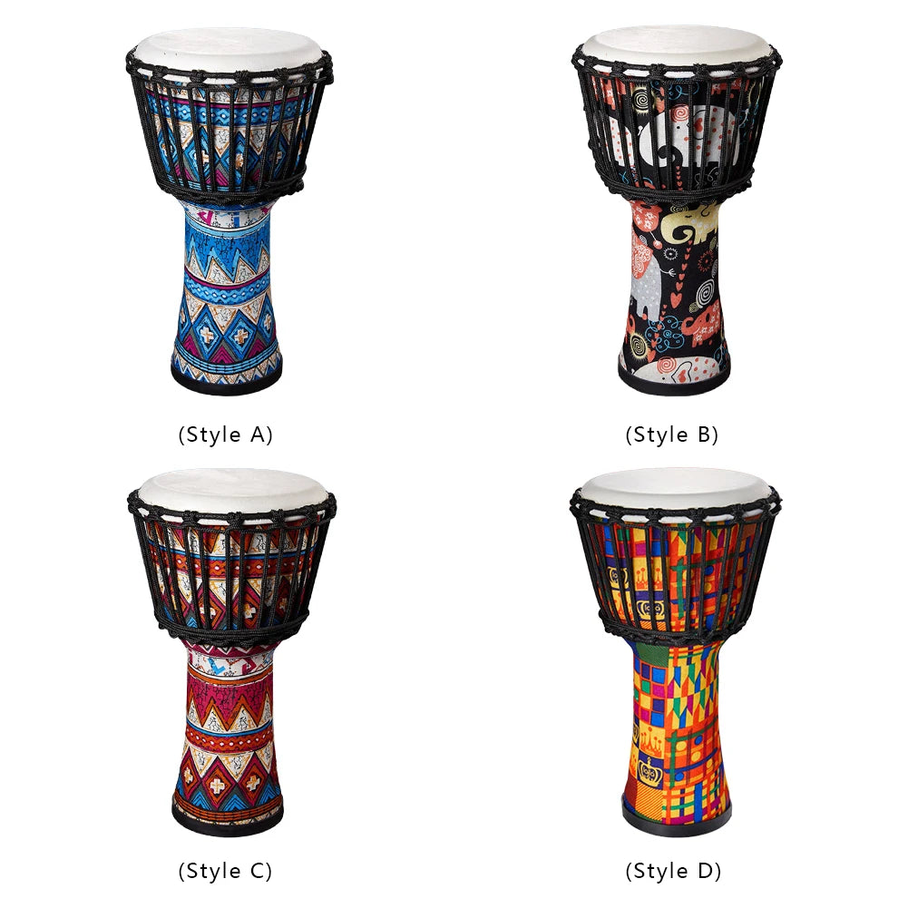 Authentic Djembe Goatskin African Bongo Drums
