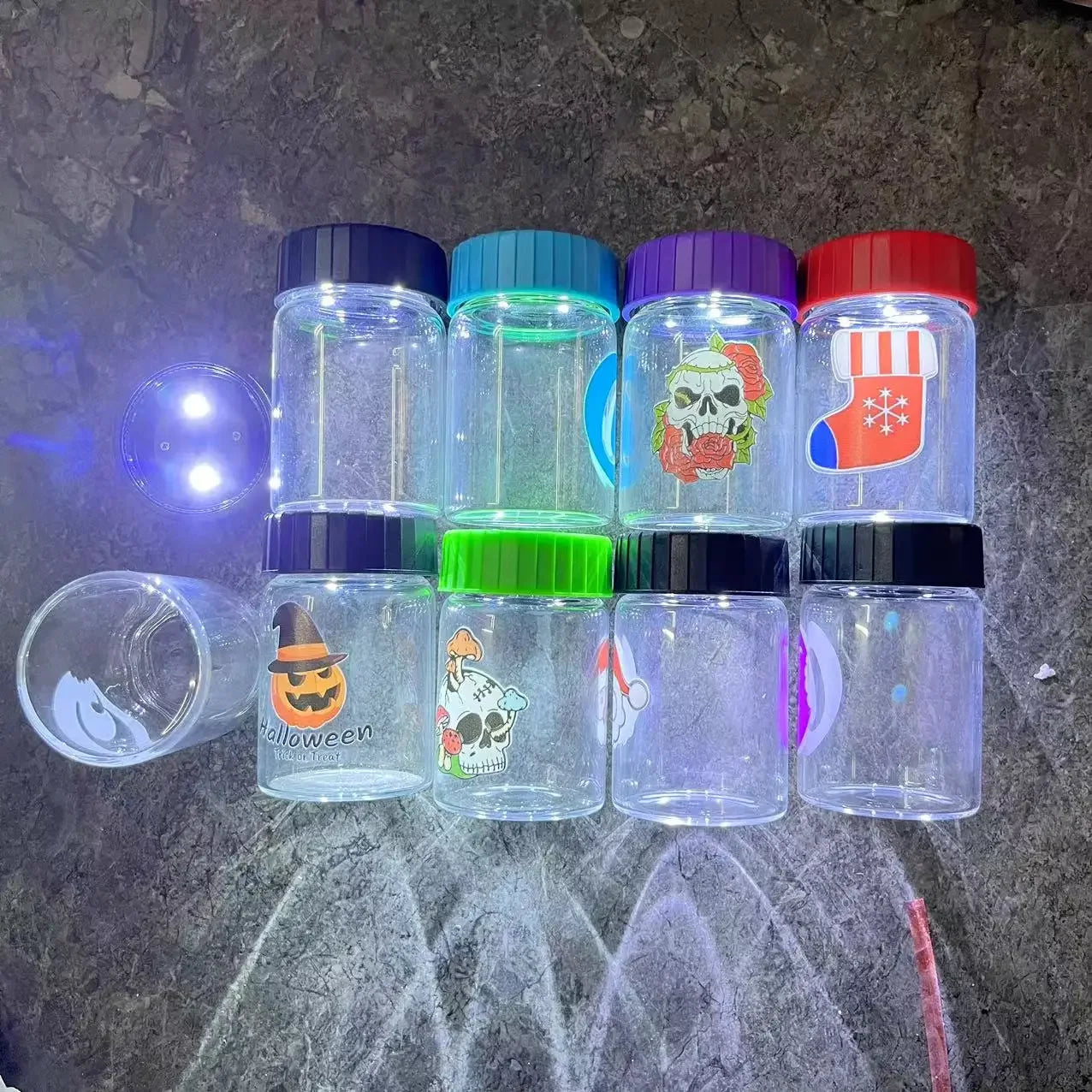 Cookies LED Glass Display Jar.  V.I.P. for your T.H.C.🍪