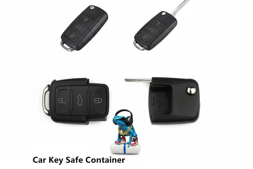 Premium Decoy Key-Fob Stash Safe.  Identical copy.
