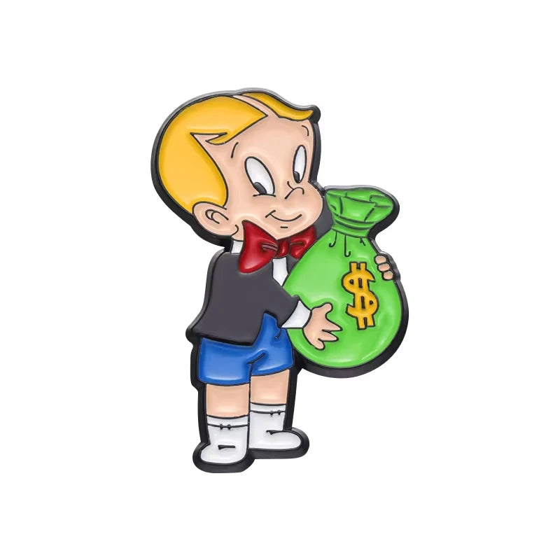 Ca$h Money Enamel Festival Pin Collection.  20 Unique Designs to choose from.