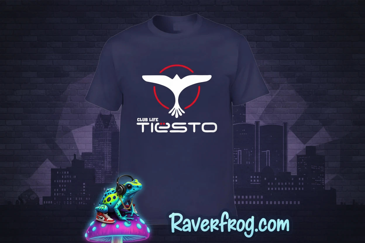 **Exclusive**DJ Tiesto** 2026 Official Tour T-Shirt.