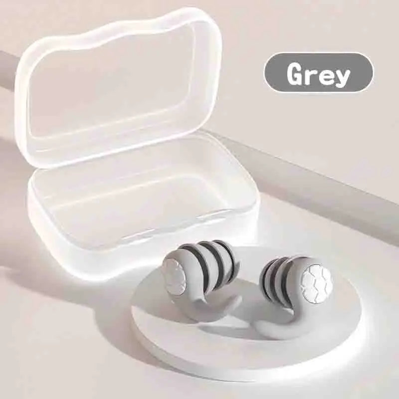 Premium Soft Silicone Earplugs with Noise Cancellation, Waterproof, very Comfortable.