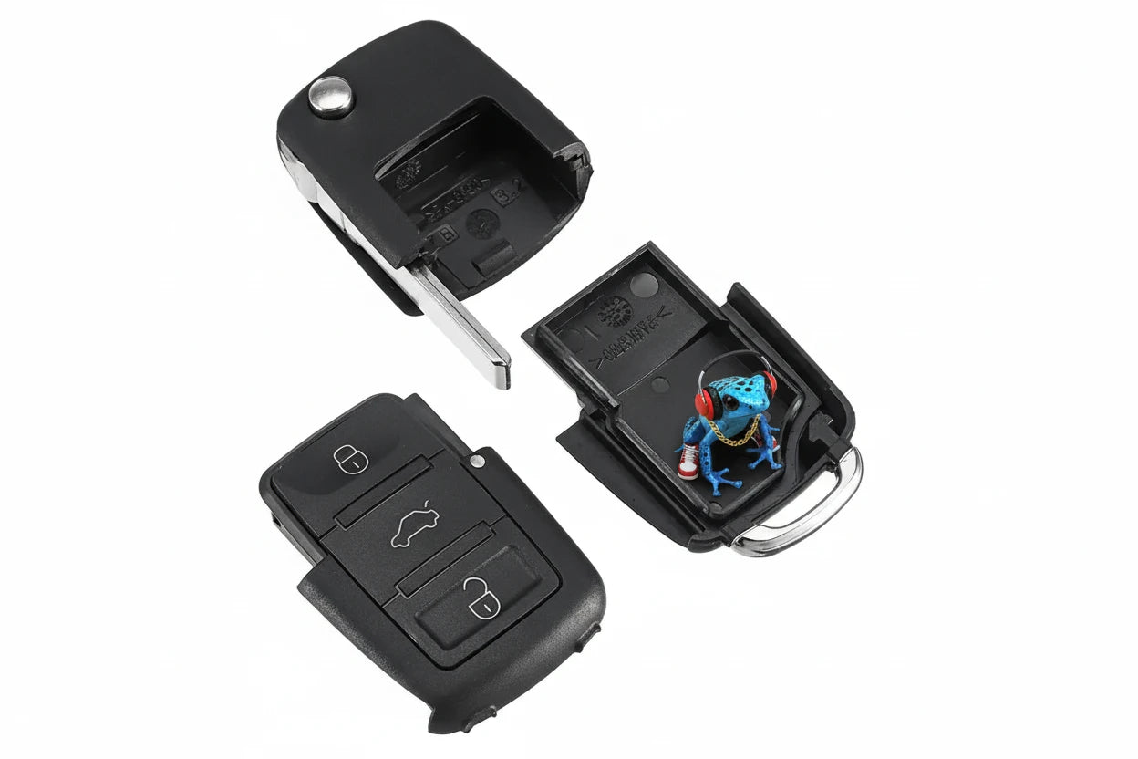Premium Decoy Key-Fob Stash Safe.  Identical copy.
