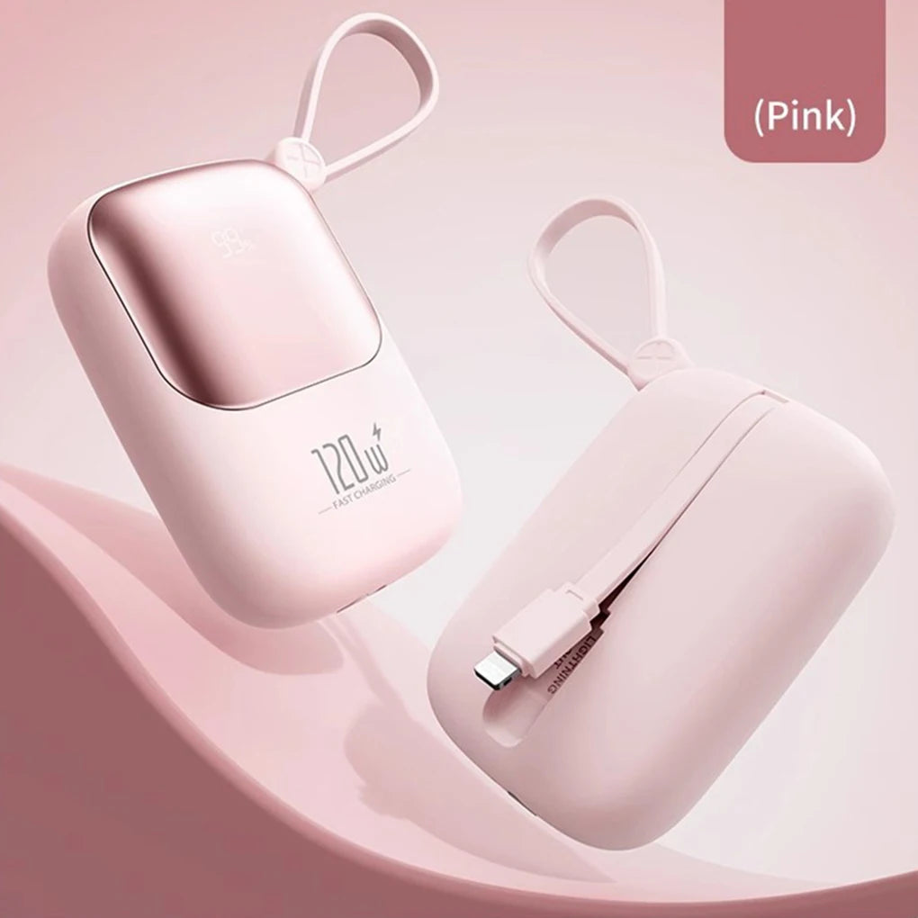 120W Super Fast 20000mAh Large Capacity Power Bank.  Two Way Charging / Digital Display.
