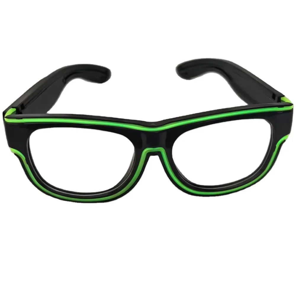 Raverfrog Wireless LED luminous rechargeable sunglasses.  No cords!