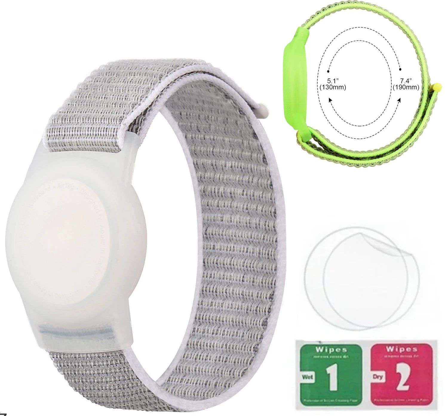 Airtag Bracelets, Clips, Pins, etc. Waterproof and Secure.  Stay together.  Keep the Frogs together!