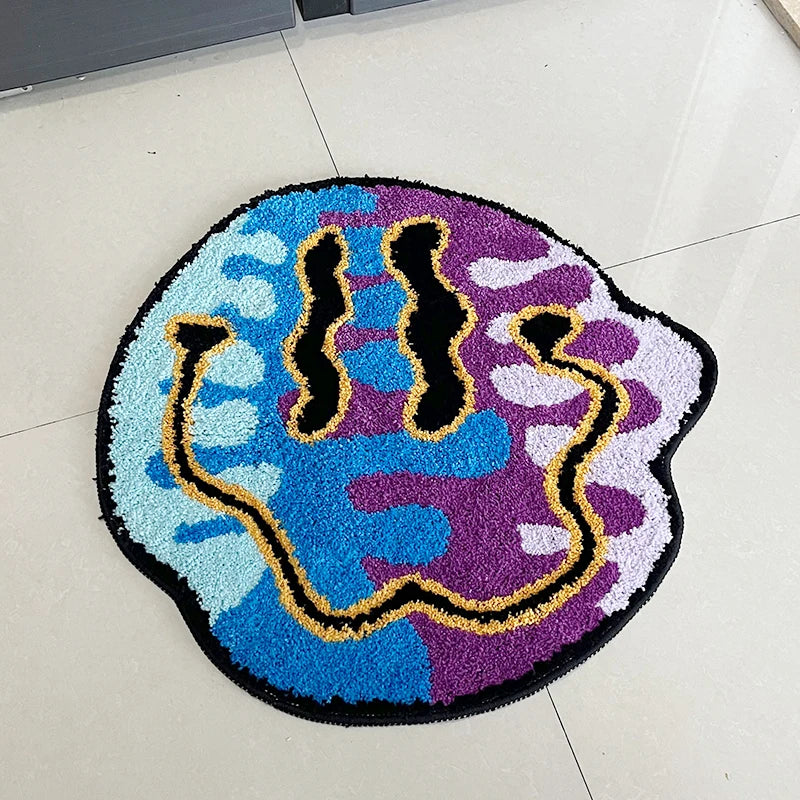 “Have a nice trip” Magic Trippy Smiling Rug