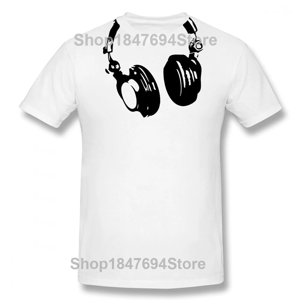 Dj Headphones Graphic T-Shirt