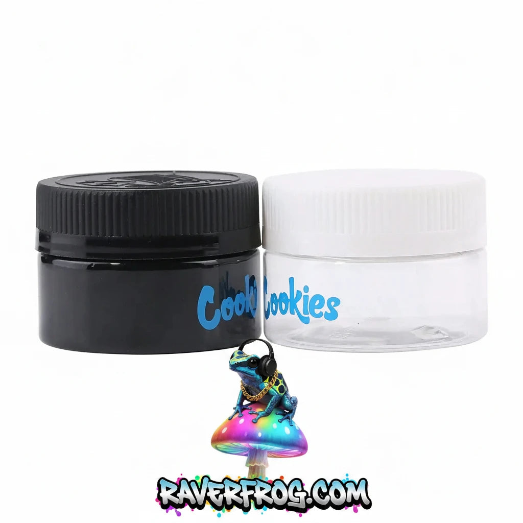 COOKIES 2 Piece Dual Combo - Concentrate Storage Stash Jars. (Waterproof and Smell Proof). **2 for 1 Special**