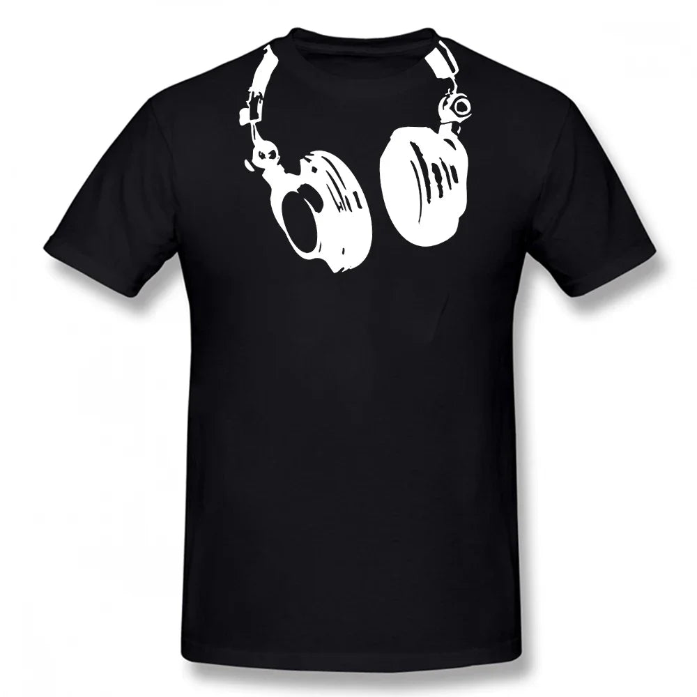 Dj Headphones Graphic T-Shirt