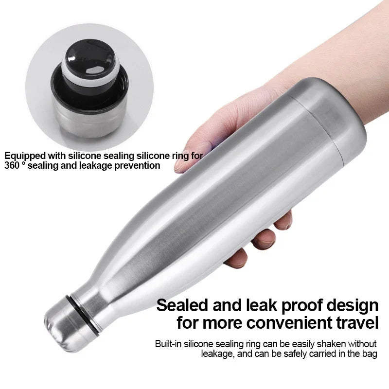 Premium Secret Hidden Safe Steel Water Bottle Stash. Hydrate and Stash. Real water bottle + Stash. Fool Proof.