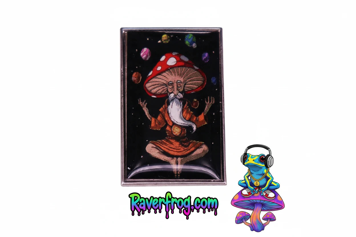 Mushrooms and Magical Forest Enamel Drip Pin Collection.