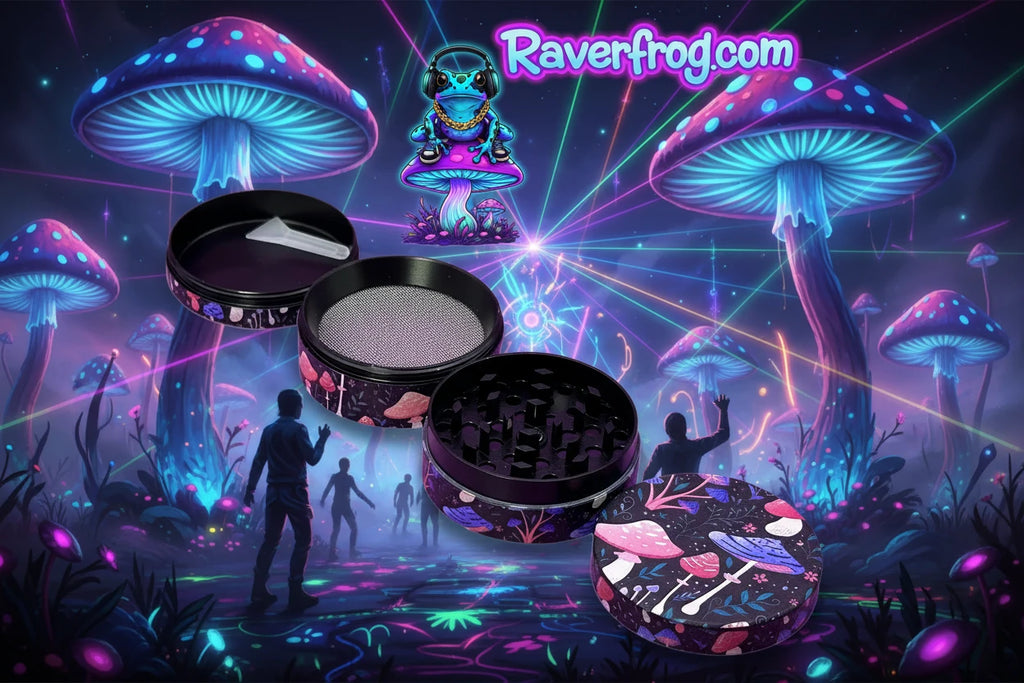 2" Mushroom Grinder with Keefe Collector.