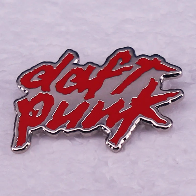 Daft Punk Electronic Music Badge Hard Enamel Pin