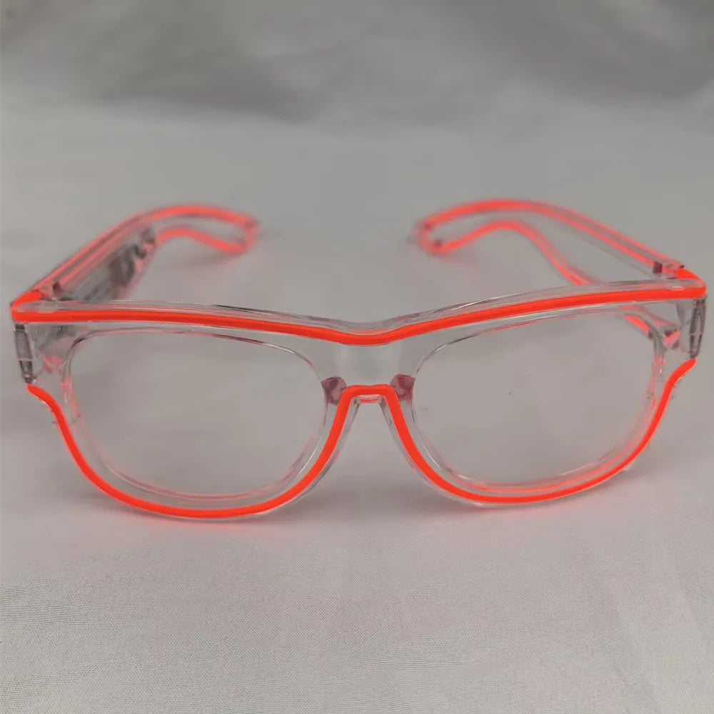 Raverfrog Wireless LED luminous rechargeable sunglasses.  No cords!