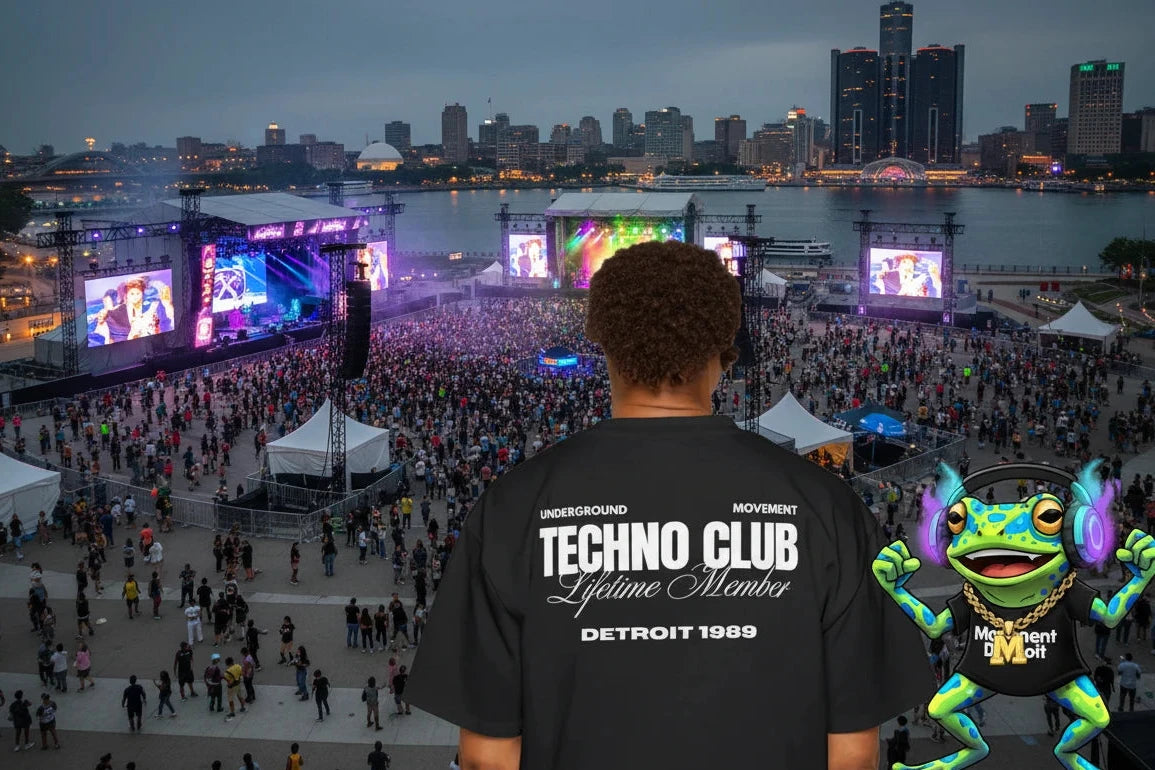 Detroit Techno “Movement Detroit” T-Shirt