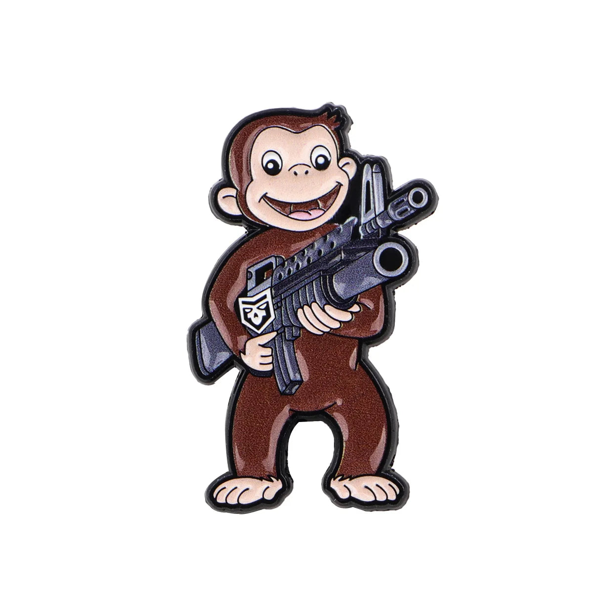 Curious Jorge Festival Enamel Pin