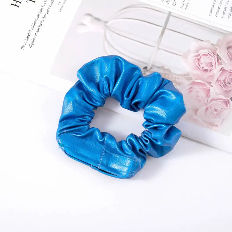 Secret Hair Scrunchie ⁣⁣⁣⁣Stash Hidden Storage Compartment.