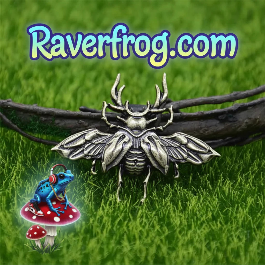 Premium Quality -Solid Metal Art  - Antique Silver or Bronze Plated Gothic Pins. Scarab Beetle - 10 Different Design Choices!