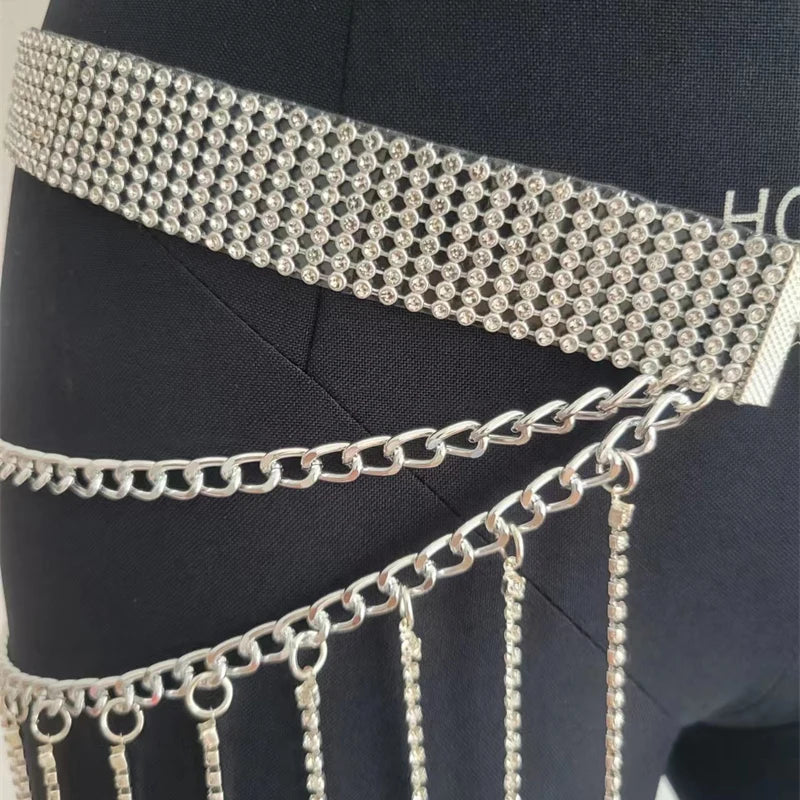 Premium Hip Tassel / Body Jewelry. Sexy Frog.