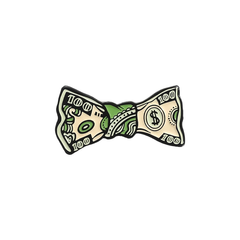 Ca$h Money Enamel Festival Pin Collection.  20 Unique Designs to choose from.