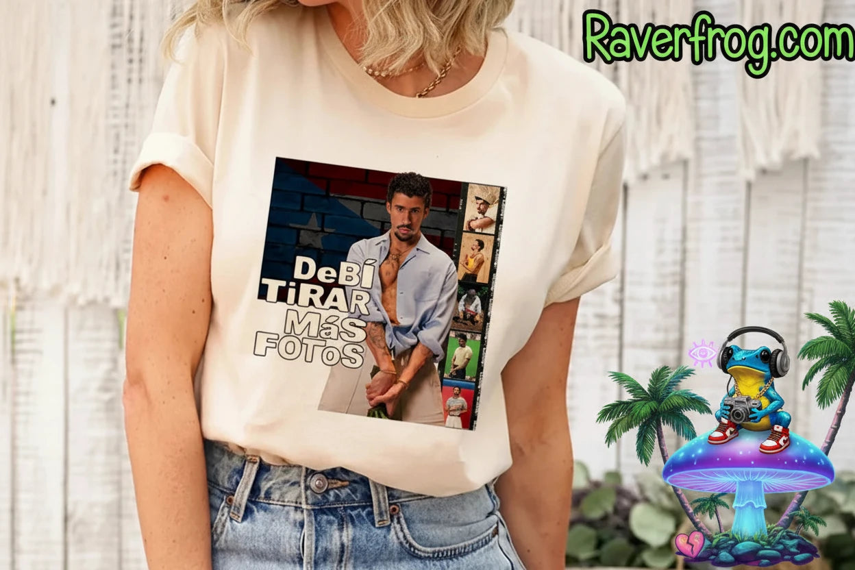 D.T.M.F. Bud Bunny / Raver Frog Collab T-Shirt. *Exclusive*