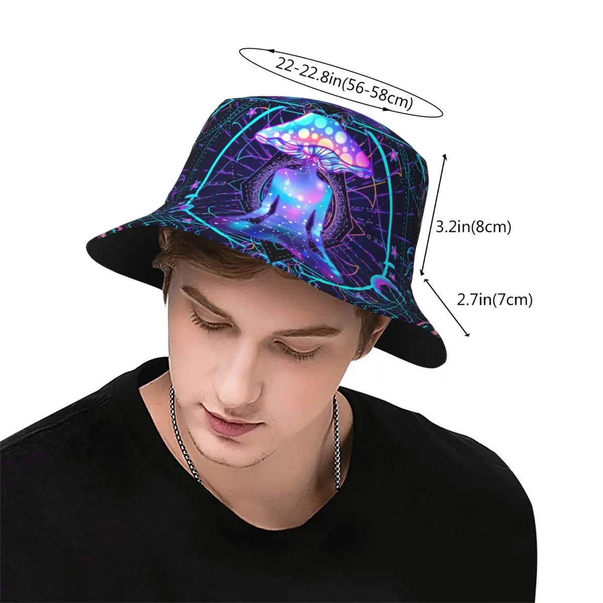 Mushroom Zen Bucket Hat.