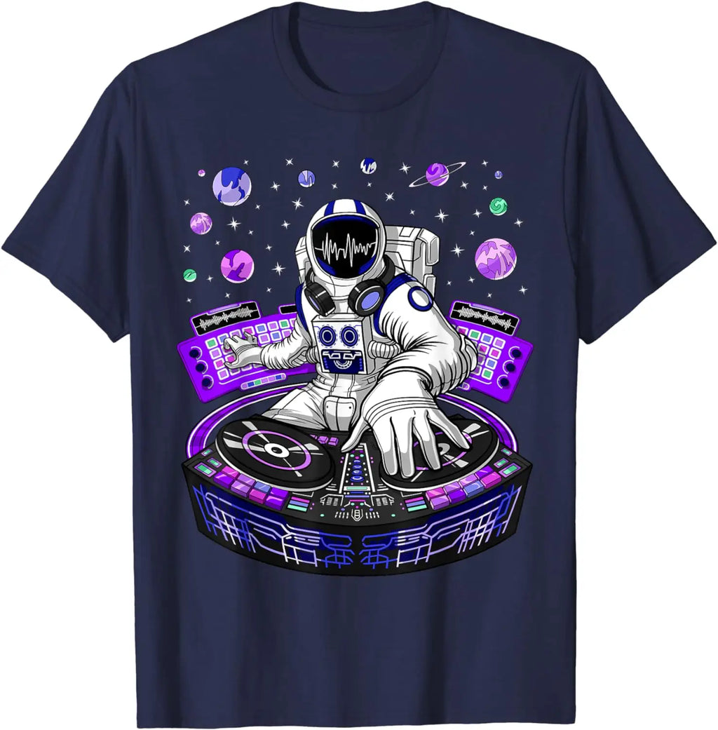 Astronaut Psychedelic DJ T-Shirt