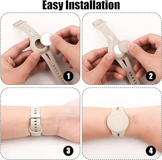Airtag Bracelets, Clips, Pins, etc. Waterproof and Secure.  Stay together.  Keep the Frogs together!