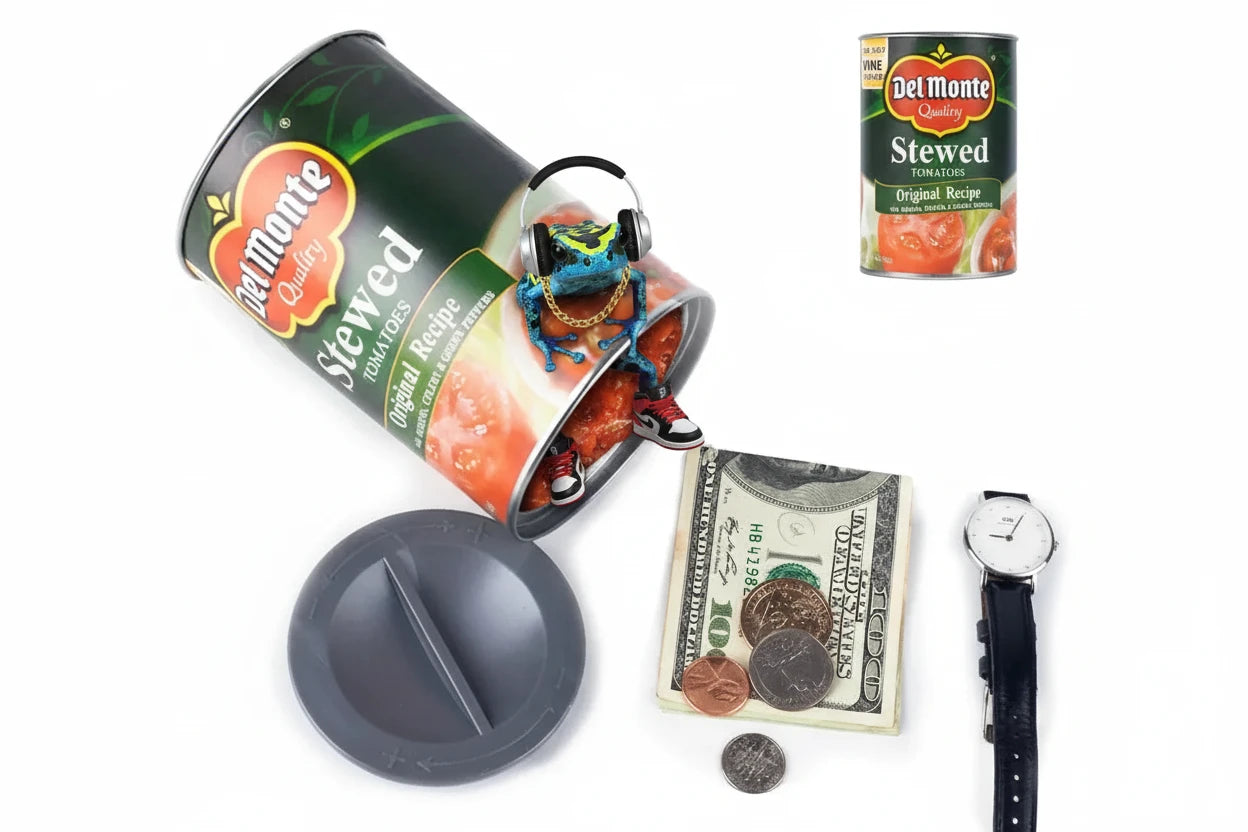 Food Cans Secret Stash Hiding Container