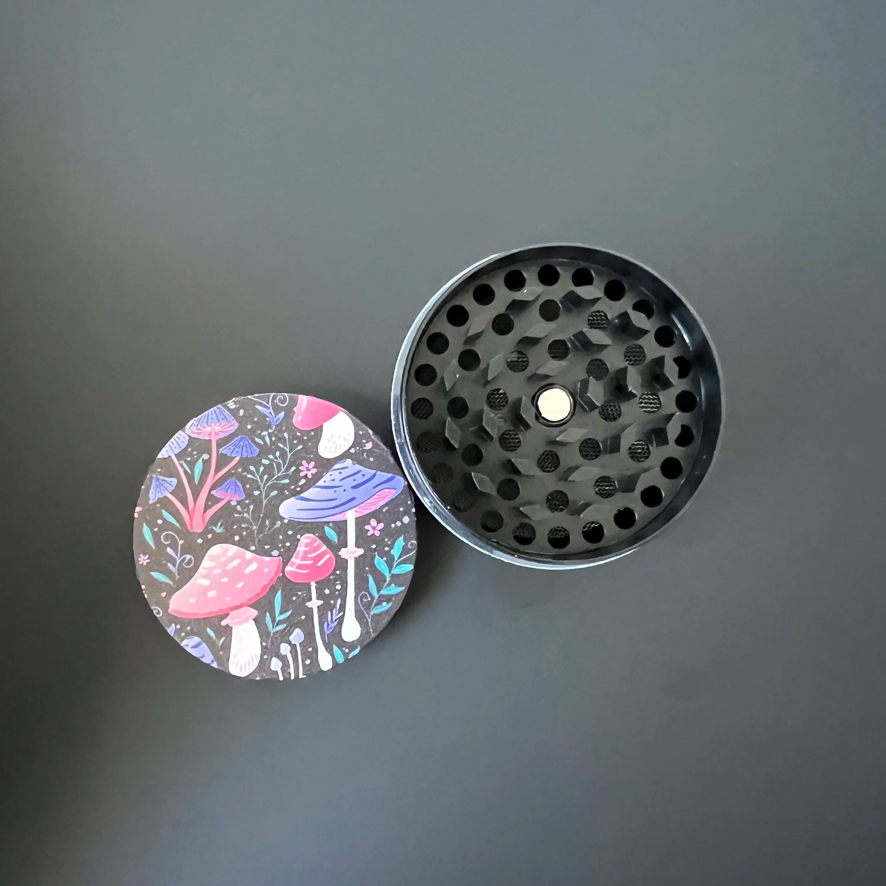 2" Mushroom Grinder with Keefe Collector.