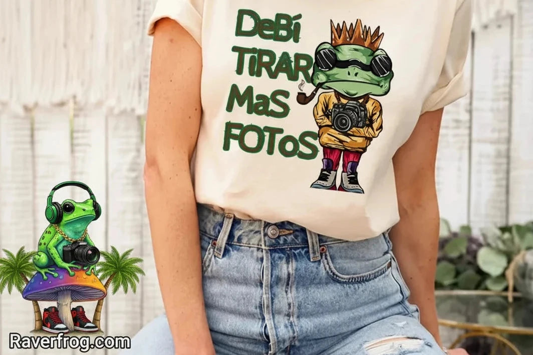 D.T.M.F. Bud Bunny / Raver Frog Collab T-Shirt. *Exclusive*