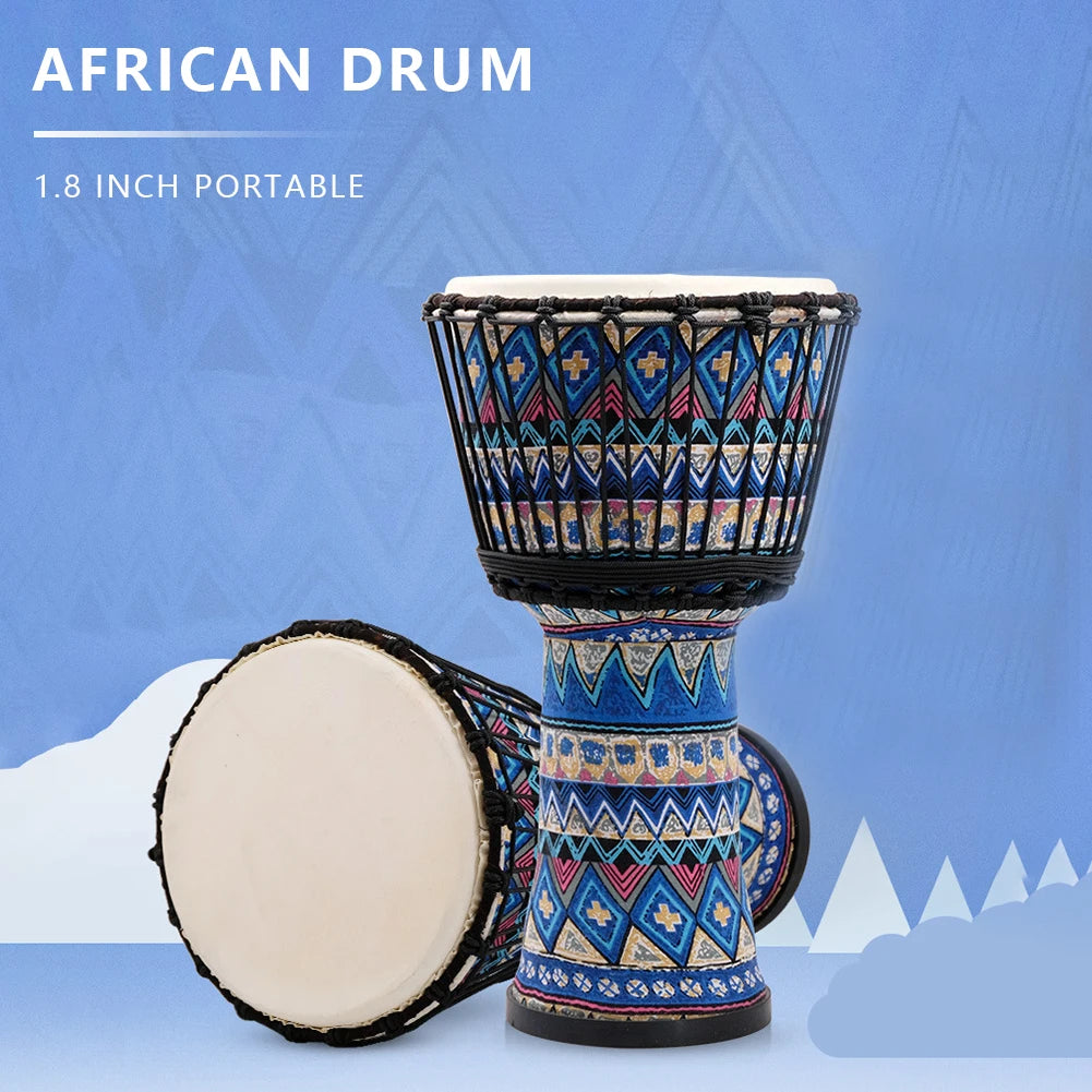 Authentic Djembe Goatskin African Bongo Drums