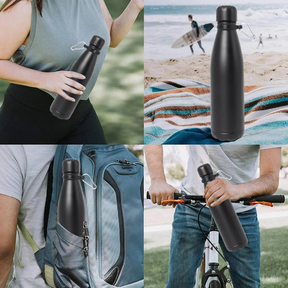 Premium Secret Hidden Safe Steel Water Bottle Stash. Hydrate and Stash. Real water bottle + Stash.