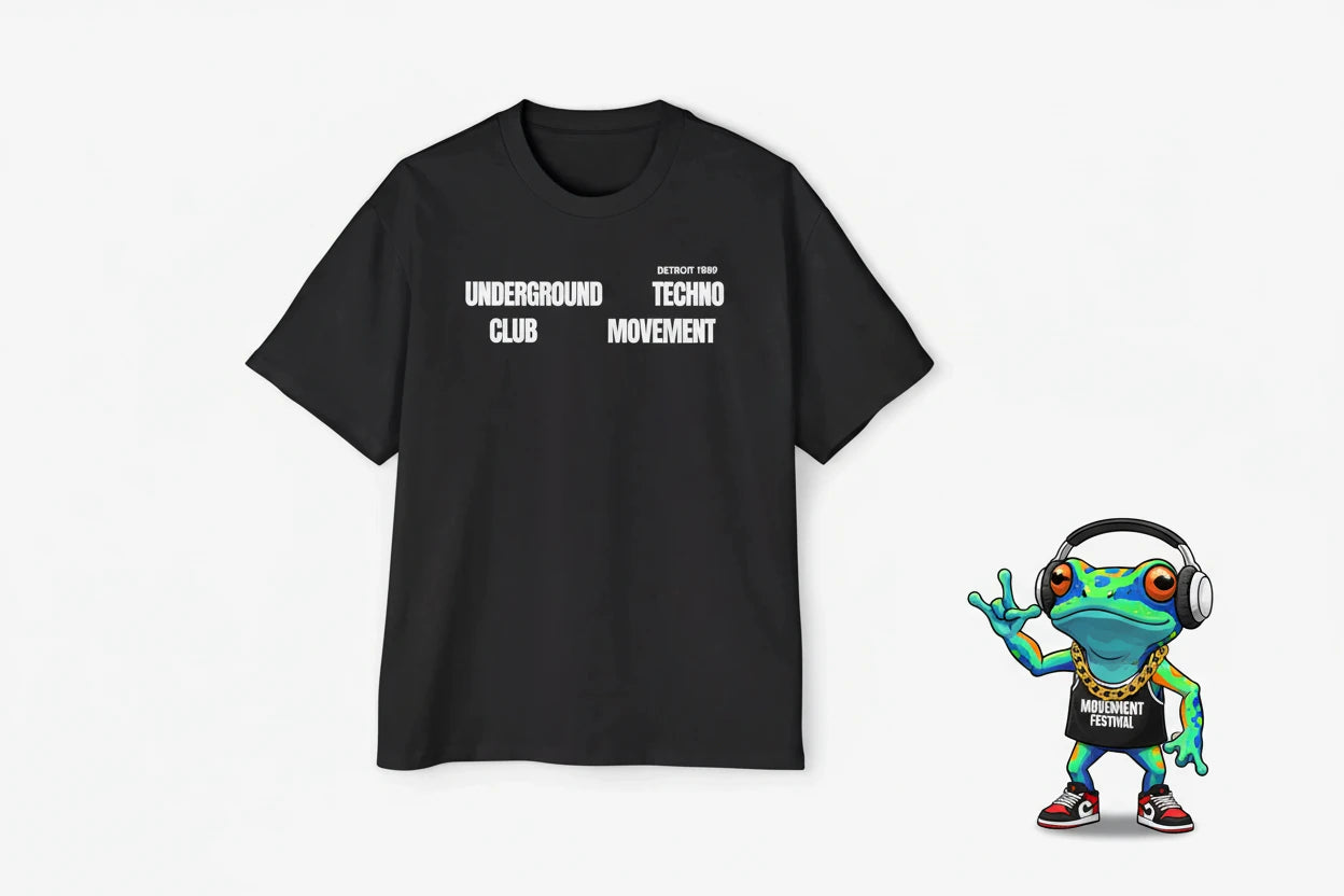 Detroit Techno “Movement Detroit” T-Shirt