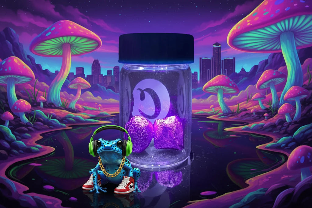 Cookies LED Glass Display Jar.  V.I.P. for your T.H.C.🍪