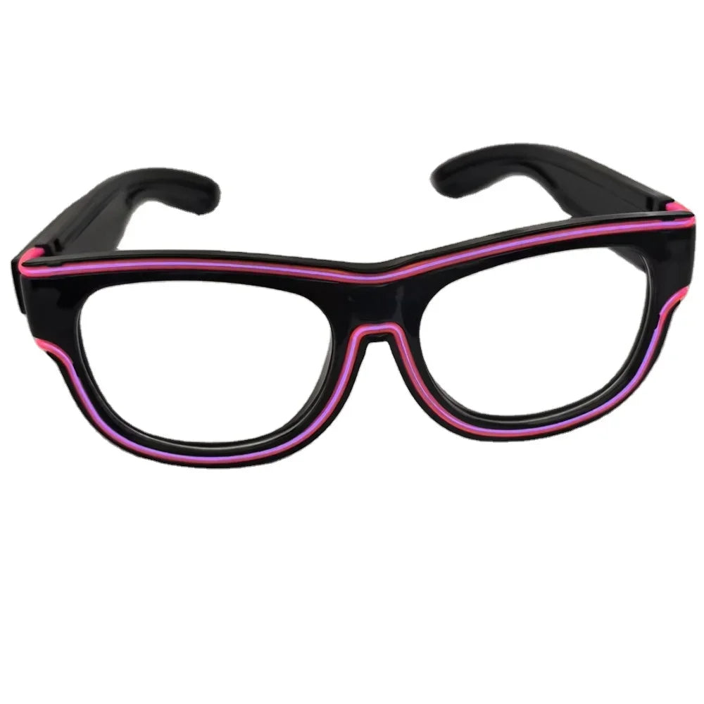 Raverfrog Wireless LED luminous rechargeable sunglasses.  No cords!