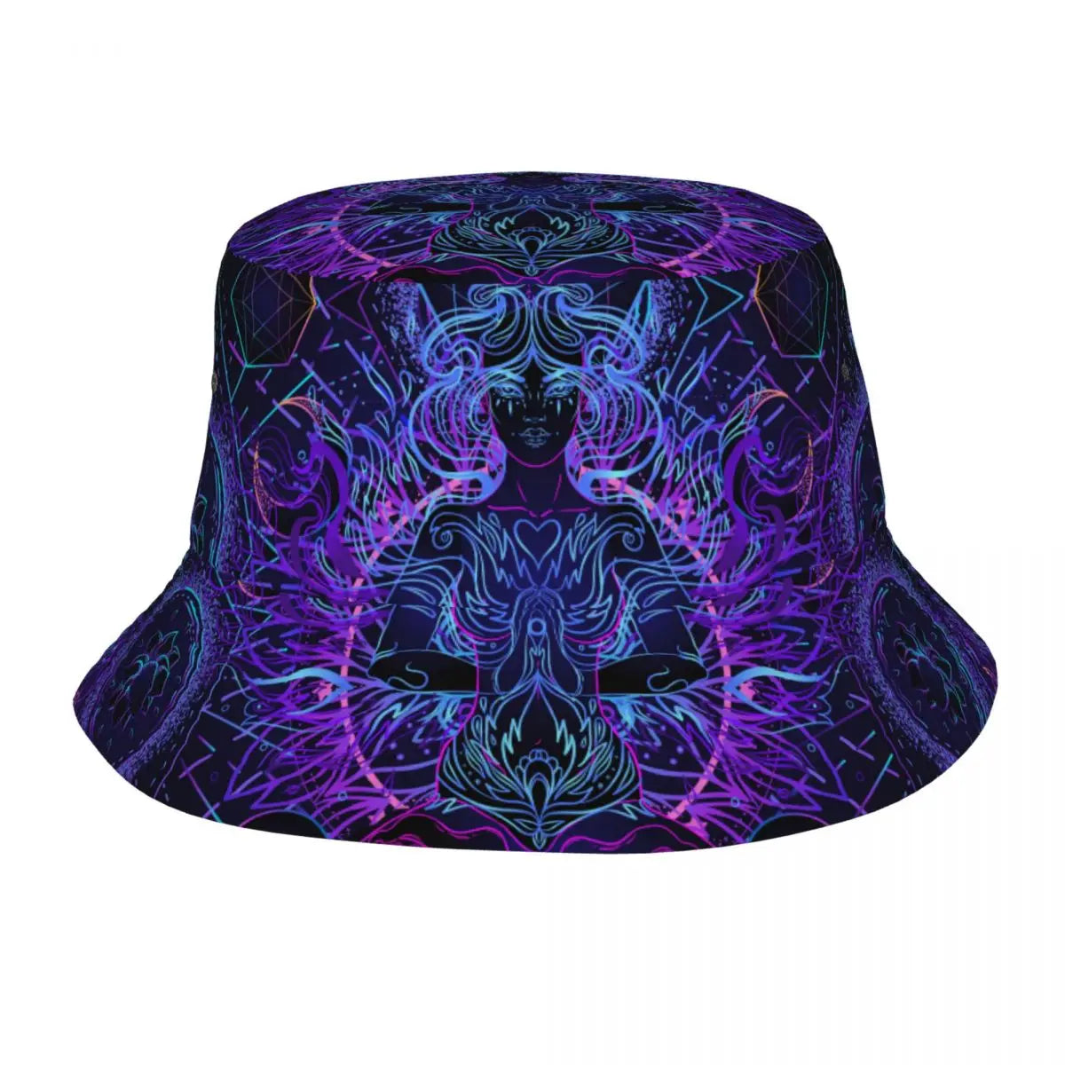 Psychedelic Zen Buddha Bucket Hat