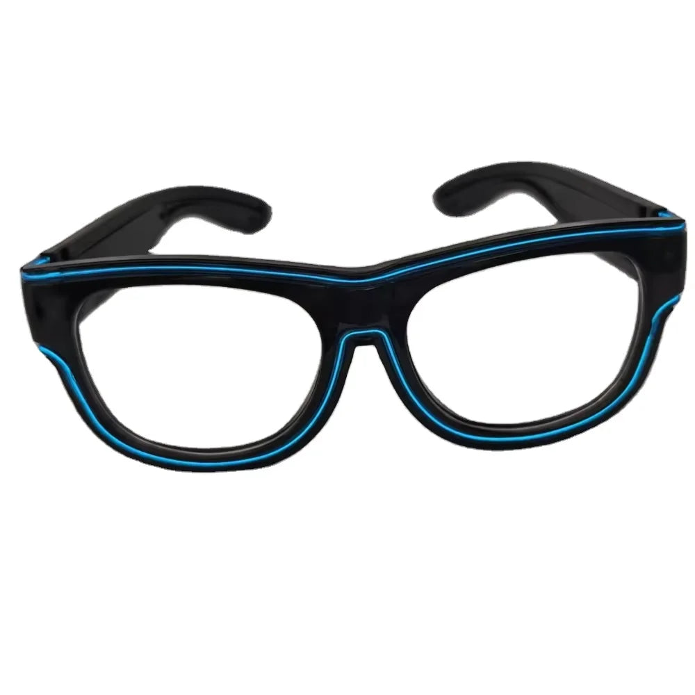 Raverfrog Wireless LED luminous rechargeable sunglasses.  No cords!