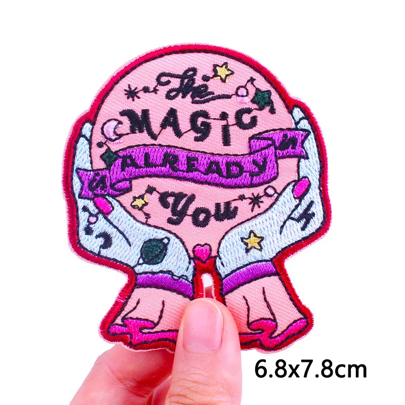 Iron-On Swag Patches.