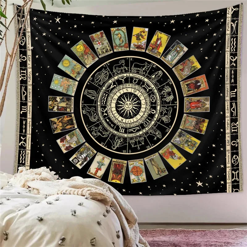 Psychedelic Trippy Sublime Sun Tapestry and many other Solar themed choices.