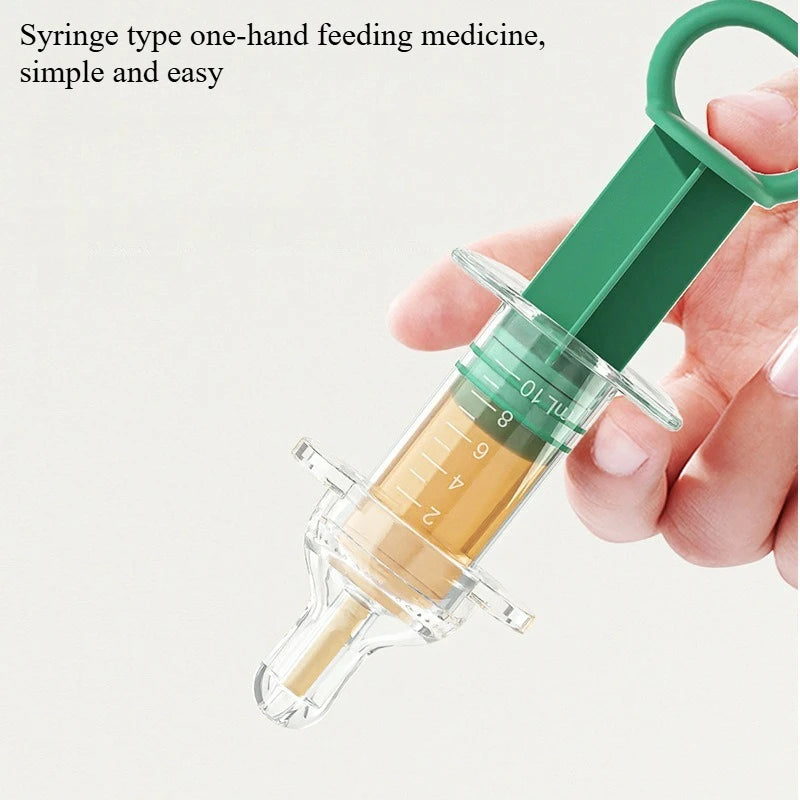 Easily Dispense Medicine.  Pacifier Liquid Medicine Dispenser. Accurate measurements.