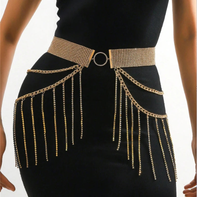 Premium Hip Tassel / Body Jewelry. Sexy Frog.