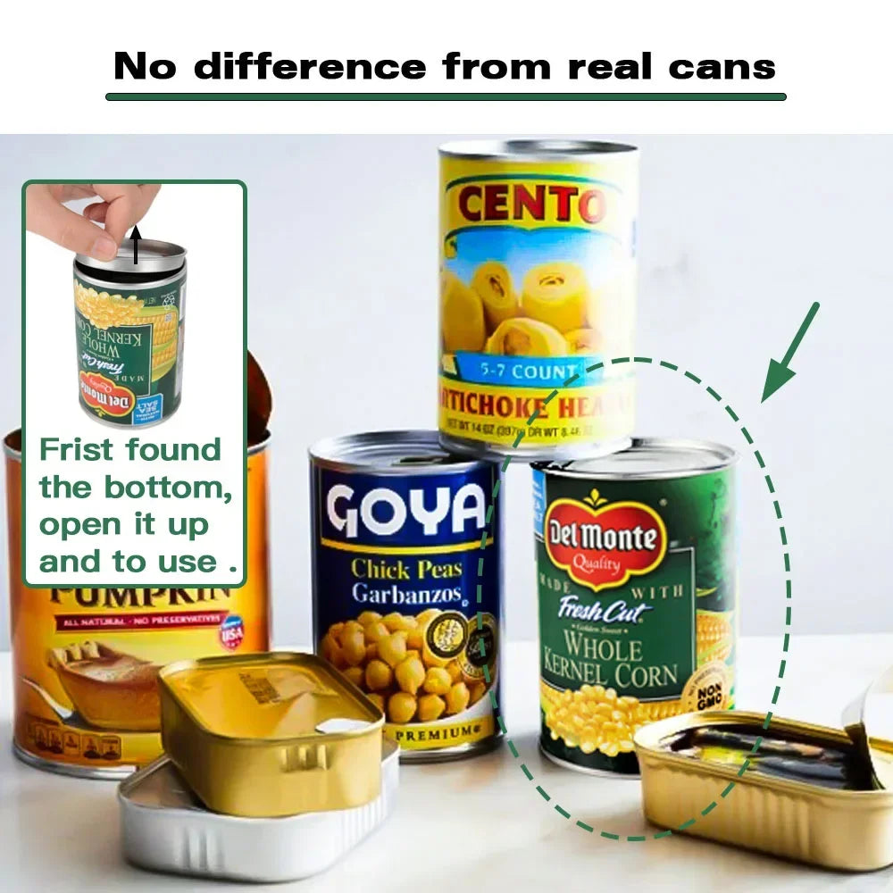 Food Cans Secret Stash Hiding Container