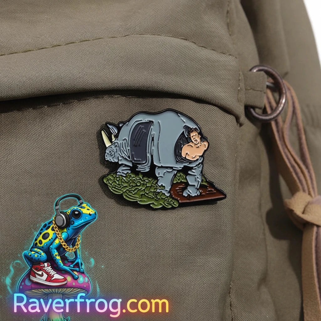 Ace Ventura Wacky Enamel Festival Pins.  5 Different Options!